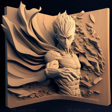 3D model One Punch Man One Yusuke Murata (STL)